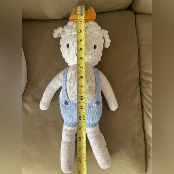 Cuddles + Kind Sebastian the Lamb, Regular Size, 20” - Picture 7 of 7